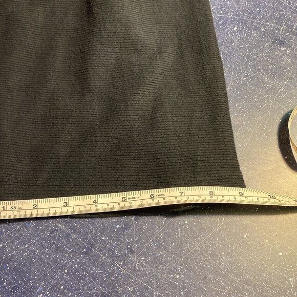 Madewell Textured & Thread Ribbed Jumpsuit Black Sleeveless Pockets Wms Sz S - Picture 12 of 16